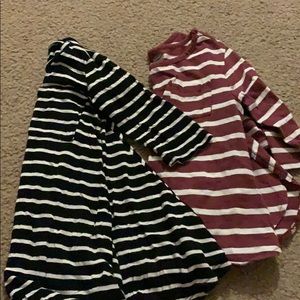 Girls shirts- 3/4 sleeve